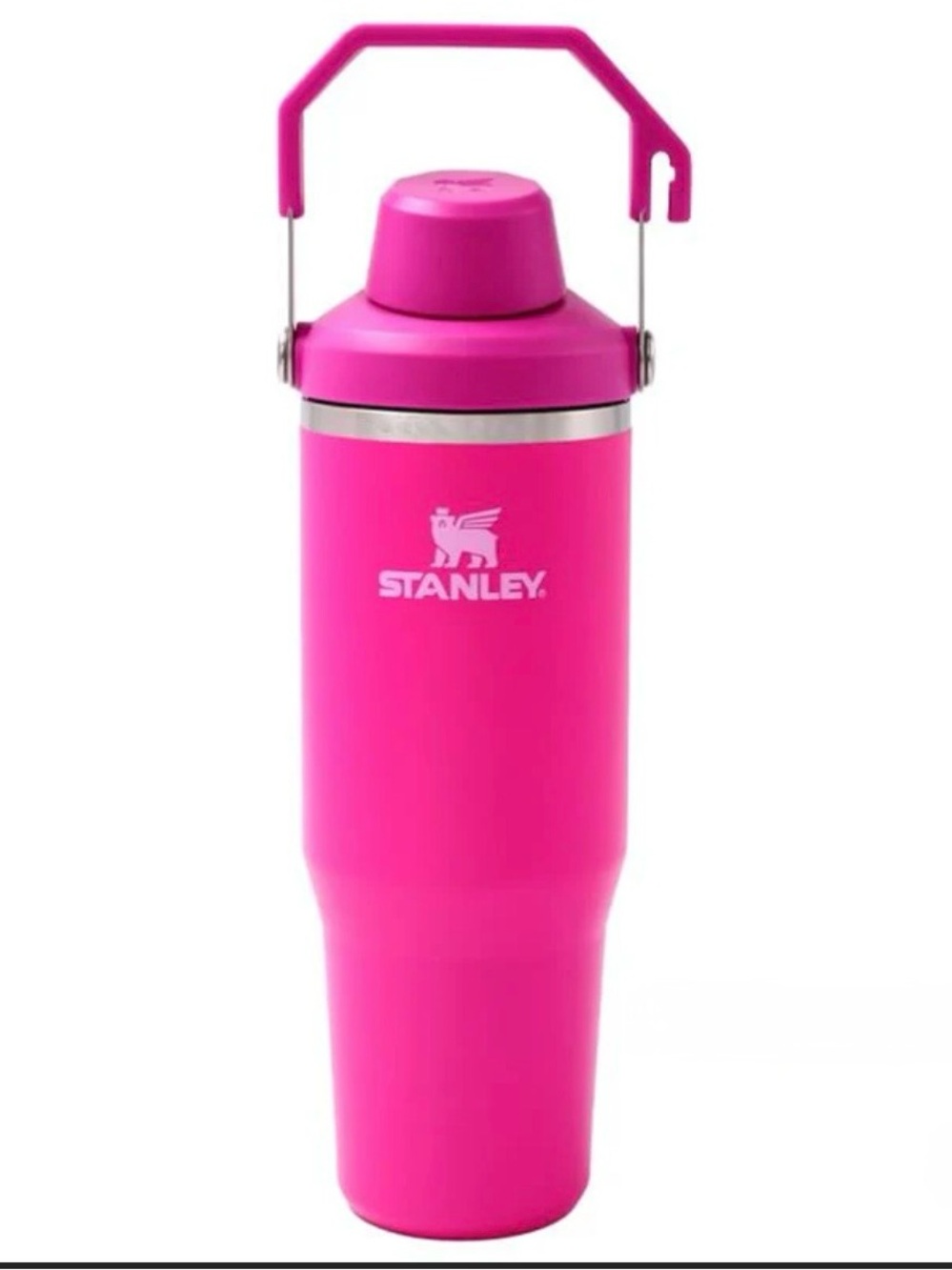 Stanley Hot Pink Insulated Travel Tumbler with Handle
30 OZ | 887 mL